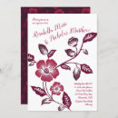 Search for dark red wedding invitations Maroon
