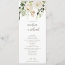 Search for greenery wedding programs Foliage