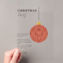 Search for ornament christmas invitations Adult christmas party