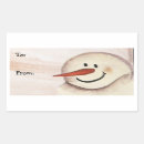 Search for country primitive stickers Snowman