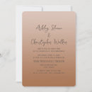 Search for ombre wedding invitations Simple