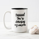 Search for disturbing mugs Typography