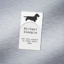 Search for dachshund business cards Wiener