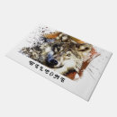 Search for wolf doormats Cute
