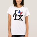 Search for i love texas tshirts Red