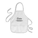 Search for kids aprons Made with love