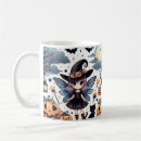 Search for witch fairy mugs Black cat
