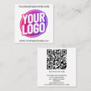 Search for siding business cards Qr code