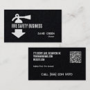 Search for fire extinguisher business cards Equipment