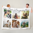 Search for anniversary photo blankets Modern