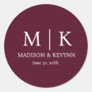 Search for monogram bridal shower stickers Chic