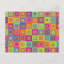 Search for squares postcards Neon