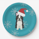 Search for dog christmas plates Blue