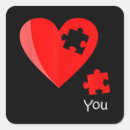 Search for puzzle piece stickers Heart