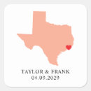 Search for texas wedding stickers Elegant