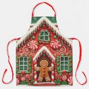 Search for house aprons Candy cane