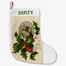 Search for kitten christmas stockings Holly