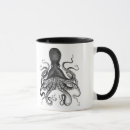 Search for black octopus mugs Sea life