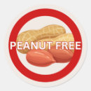 Search for peanut free stickers Alert