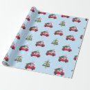 Search for christmas tree on truck wrapping paper Funny