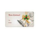 Search for bells return address labels Snowflakes
