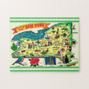 Search for new york state puzzles Map