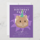 Search for hamster birthday invitations Cute