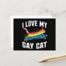 Search for lgbt cat postcards Pride