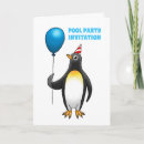 Search for fun penguins invitations Animals