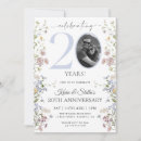 Search for 20 year anniversary invitations Vow renewal