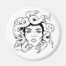 Search for greek mythology magnets Medusa