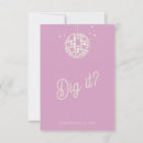 Search for disco rsvp cards Vintage