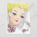 Search for good looking postcards Woman