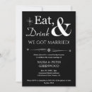 Search for we got married party invitations Retro