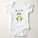 Search for frog baby clothes Watercolor