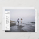 Search for minimalist photo wedding invitations Black and white