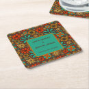 Search for red flower coasters Teal