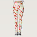 Search for strawberry pattern leggings Red