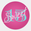 Search for sweet 15 stickers Fifteen