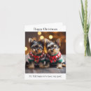 Search for yorkshire christmas cards Puppies