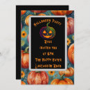 Search for october halloween invitations Pumpkin