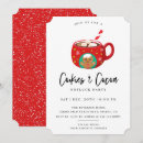 Search for hot chocolate christmas invitations Santa