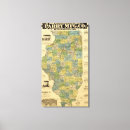 Search for published canvas prints Maps