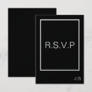 Search for monogram rsvp cards Simple