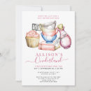Search for tea 1st birthday invitations Watercolor