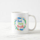 Search for happy thoughts mugs Funny