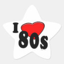 Search for love 80s stickers Retro