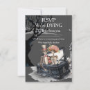 Search for graveyard invitations Black white