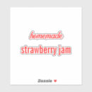 Search for preserving stickers Strawberry jam