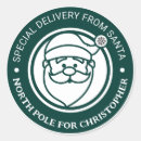 Search for please deliver to stickers From santa claus